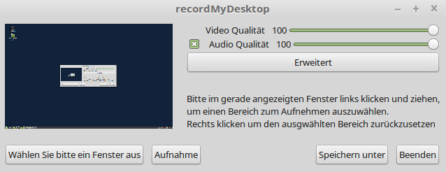 recordMyDesktop